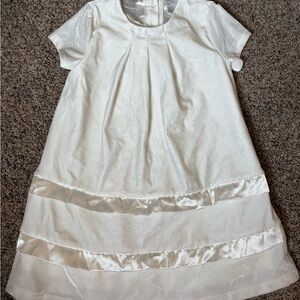 Koala Kids Shimmering Cream Dress Christmas Holiday Dress